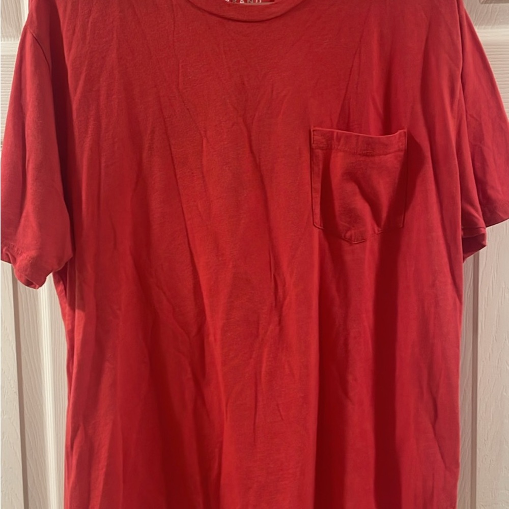 The Normal Brand Vibrant Red Short Sleeve Tee